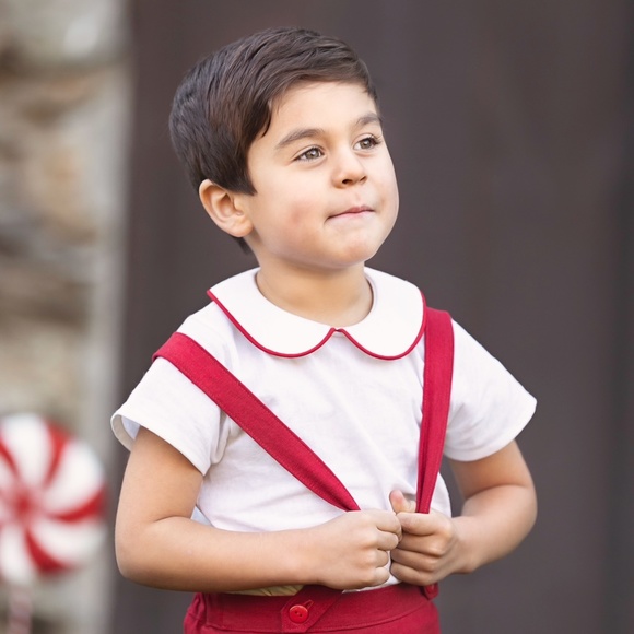 Toddler Boys Vintage Style Christmas Outfit